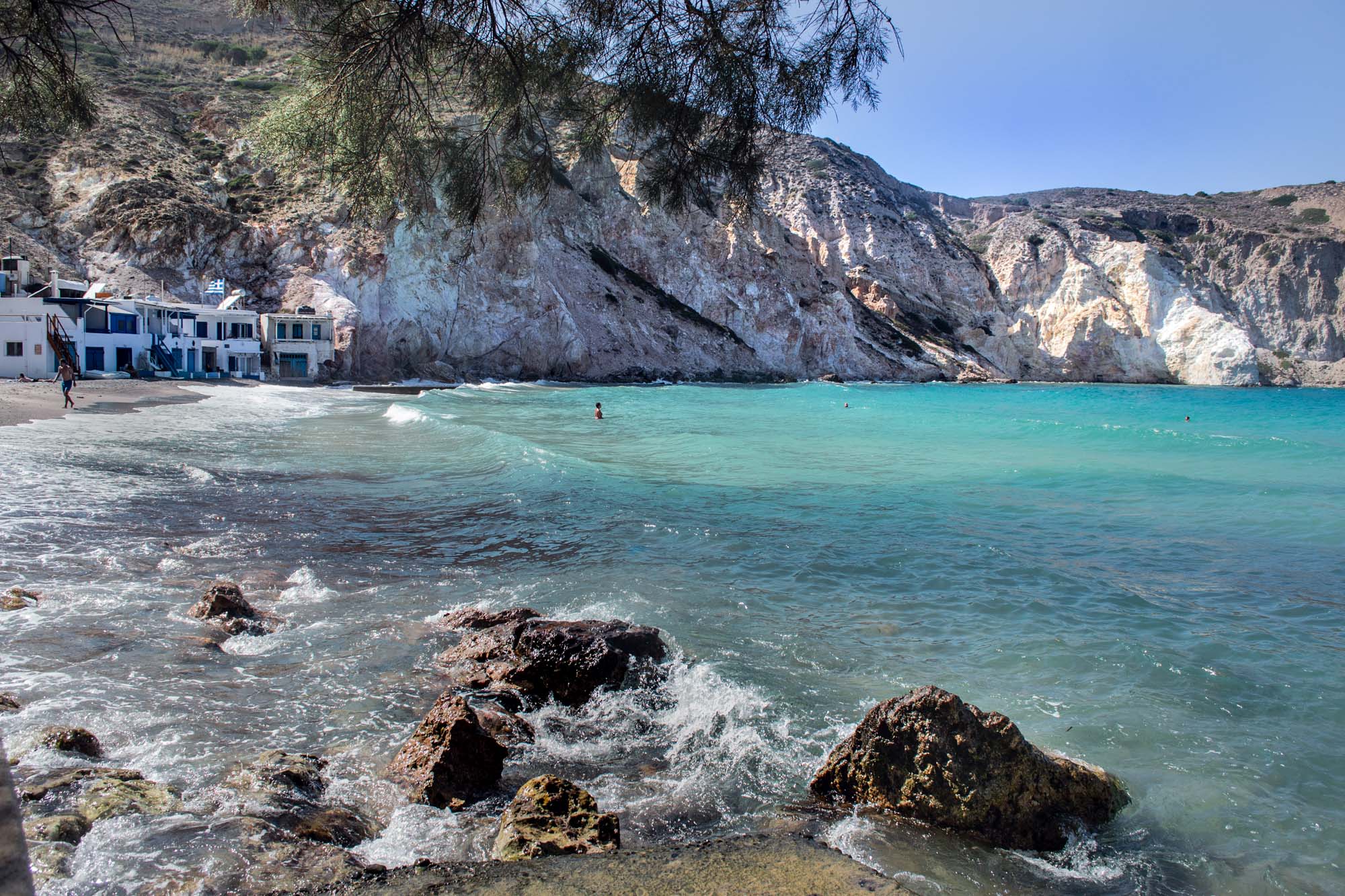 plaja firopotamas, grecia