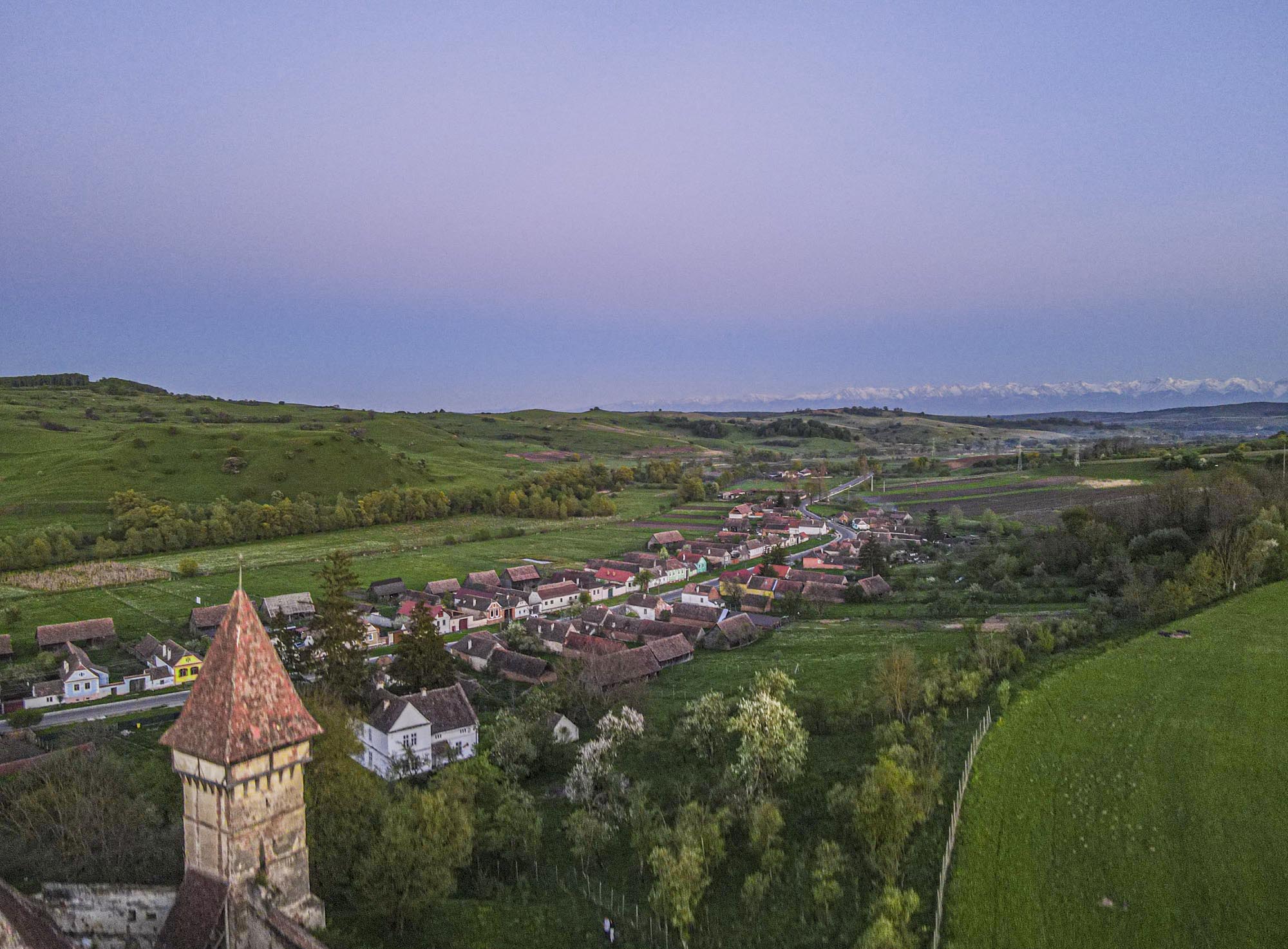 sate din transilvania pelisor vedere