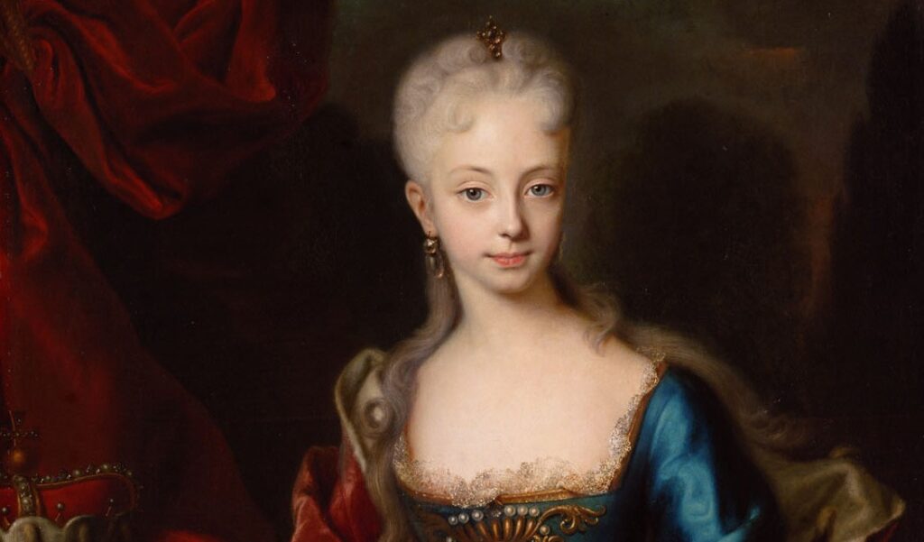 Maria Theresa in 1729 