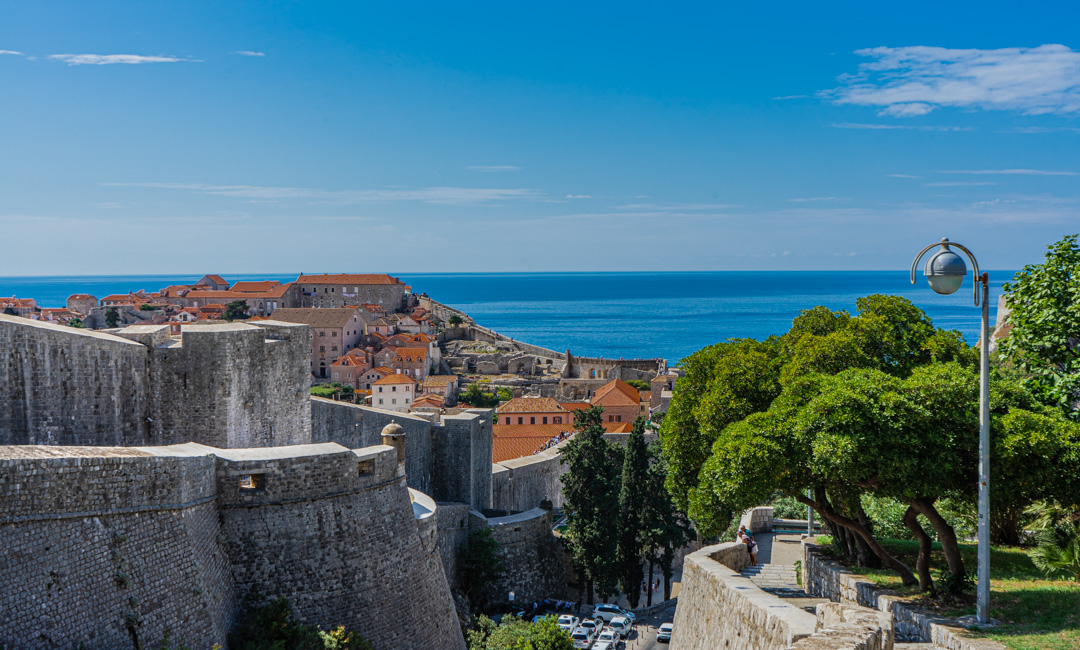 dubrovnik old town view