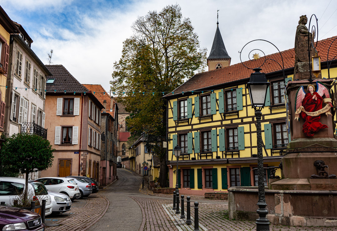 lovely streets in ribeauville