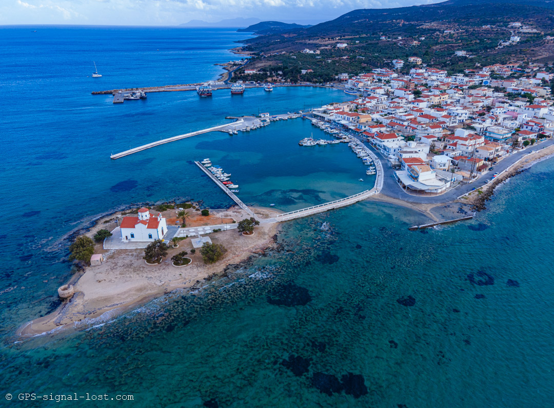 elafonisos grecia drona